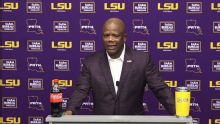Frank Wilson describes Senior Day for LSU vs. Western Kentucky