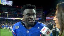 Florida's Jaden Baugh details big day on the ground vs. Florida State
