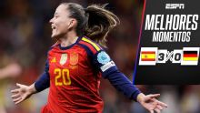 Pina marca dois gols, Espanha domina Alemanha e é campeã da Nations League Feminina; VEJA os melhores momentos
