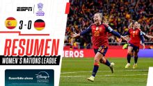 ¡España goleó ante Alemania y gritó campeón de la Women´s Nations League!