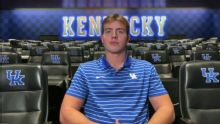 Kentucky's Josh Kattus describes passion for volunteering, giving back