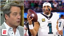 Dan Graziano: Jalen Hurts fue "atroz" en la derrota de los Eagles en el MNF