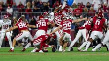 Alabama rallies from 17-point deficit to beat Oklahoma 34-24 in College Football Playoff