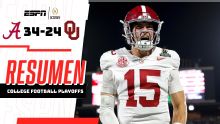 Alabama arrasa en el marcador tras espectacular remontada sobre Oklahoma