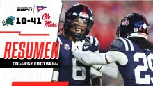 Ole Miss arrolla a Tulane 41-10 y avanza al Sugar Bowl