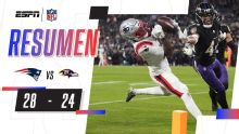 Resumen | New England Patriots 28-24 Baltimore Ravens | NFL