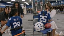 How a Colts cheerleader made a connection with deaf 9-year-old fan