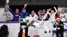 Vikings eliminate Lions with defense-dominating 23-10 victory, racking up 6 turnovers and 5 sacks