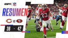 49ers sobreviven a intento de remontada de los Bears y todavía pelean por el N° 1 de la NFC