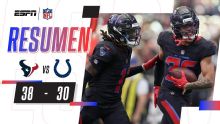 Resumen | Indianapolis Colts 30-38 Houston Texans | NFL