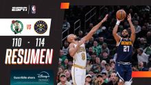 Denver pisó fuerte en Boston y venció 114-110 a los Celtics