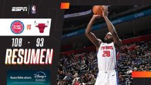 Los Pistons pisaron fuerte ante Chicago Bulls