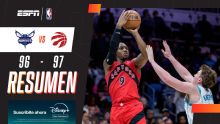 ¡Triunfo de los Raptors en la última ante los Hornets!