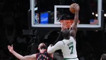Pritchard scores 28 points as the Celtics beat the short-handed Raptors 125-117