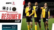 Burton se llevó puesto a Boreham Wood y avanzó en la FA Cup