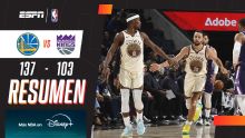 Paliza de Warriors a Kings en otra noche de NBA