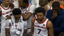 Auburn's Keyshawn Hall describes feeling of upsetting No. 15 Arkansas