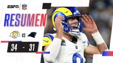 ¡Los Rams sufren pero vencen a los Panthers! | Resumen: Rams 34 Panthers 31