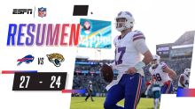 Josh Allen lidera a los Bills a una dramática victoria sobre los Jaguars