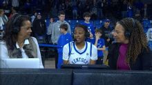 Tonie Morgan speaks on No. 6 Kentucky's gritty win over No. 5 Oklahoma