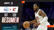 Paliza de los Cavaliers ante los 76ers por 133-107