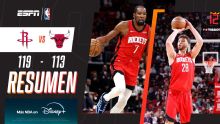 ¡Houston venció Chicago y volvió a la victoria en la NBA!