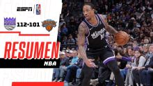 Kings se imponen ante Knicks con noche histórica de DeRozan
