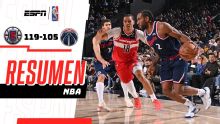 ¡Cuatro al hilo! Clippers suman otra victoria al vencer a Wizards