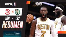 Los Celtics aplastaron a los Hawks por 132-106