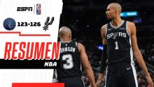 Con Wemby como figura, los Spurs le ganaron a los Timberwolves sobre el final