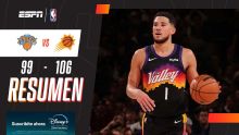 ¡Booker volvió y comandó la victoria de Phoenix en Nueva York!
