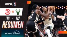 Los Bucks vencieron en el cierre a los Hawks en Atlanta
