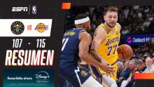 ¡Triple doble de Luka Doncic y triunfazo de los Lakers ante los Nuggets!