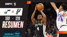 De'Aaron Fox brilló en la victoria de los Spurs ante Utah Jazz por 126-109