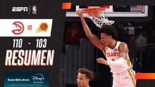 ¡Con el brillo de Johnson, Atlanta festejó y superó a Phoenix!