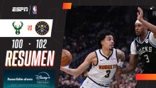 Ajustada victoria de los Nuggets ante los Bucks