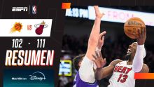 Miami Heat venció a Phoenix Suns en la ruta