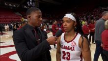 Jessica Timmons discusses No. 23 Bama's elite offense vs. MS State