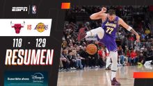¡Noche top de Doncic y triunfo de los Lakers en Chicago!