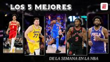 Los 5 de la semana en la NBA