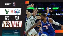 Paul George comandó el triunfo de Philadelphia ante Milwaukee