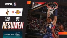 Contundente victoria de Cleveland ante Lakers