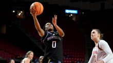 Sayvia Sellers scores career-high 38 and No. 25 Washington women top No. 16 Maryland 83-80 in 2OT