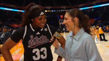 Kharyssa Richardson explains MS State's pace in win vs. No. 15 Lady Vols