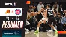 Dillon Brooks impulsó el triunfo de Phoenix ante Detroit