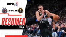 Denver se impone en casa y vence a Clippers 122-109
