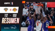 ¡Los Knicks derrotaron a los Lakers en el Madison!