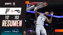 ¡Wembanyama llevó a los Spurs a un buen triunfo ante el Magic!
