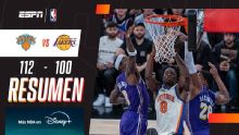 ¡Los Knicks derrotaron a los Lakers en el Madison!