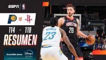 ¡Triunfazo de los Rockets ante los Pacers por 118-114!
